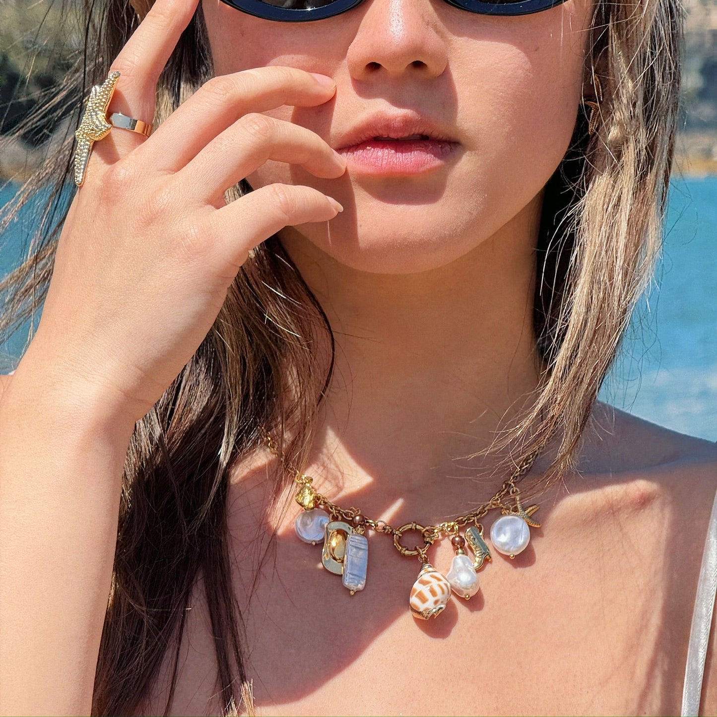 Seaborn Charms Necklace