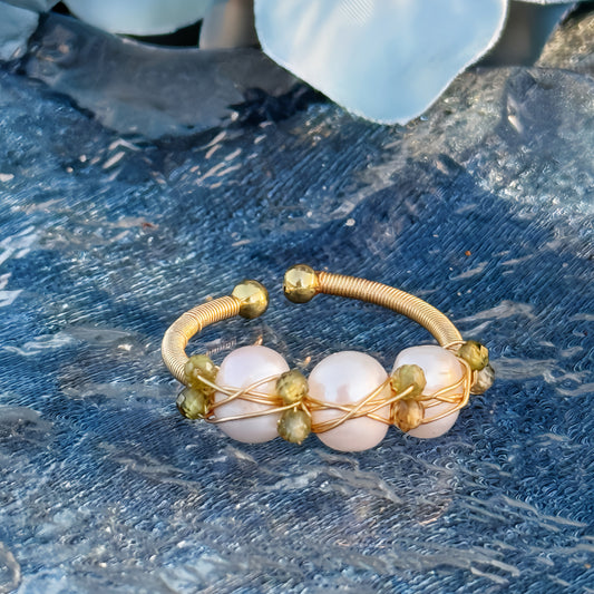 Garden Pearl Ring
