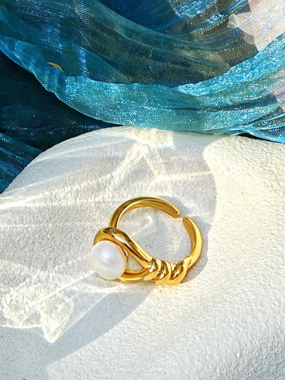 Twisted Glow Ring