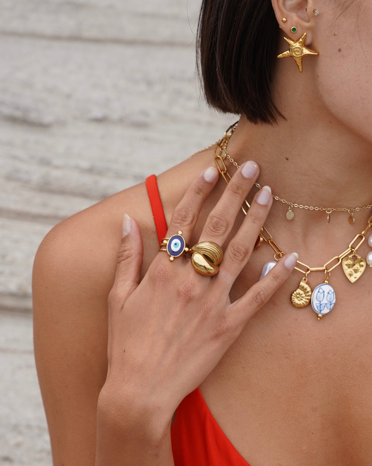 Azure Eye Ring