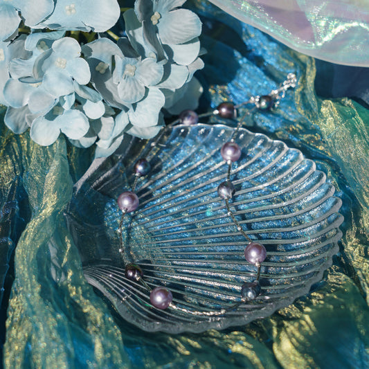 Tidal Pearl Strand Necklace