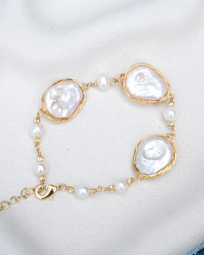 Tidebound Pearl Bracelet