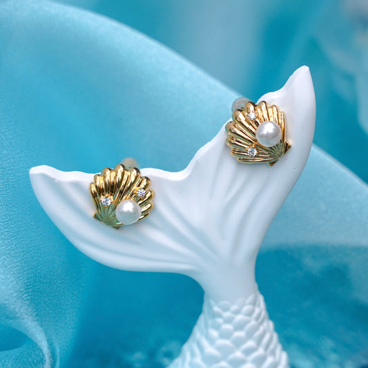 Pearl Shell Earrings