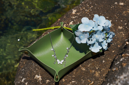 Crystal Flutter Charm Choker