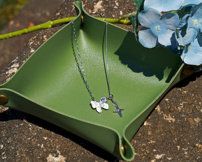 Aurora Wing Drop Necklace