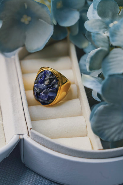 💎 Amethyst Gem Ring