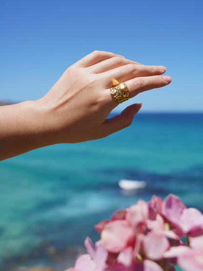 ✨ Molten Gold Ring