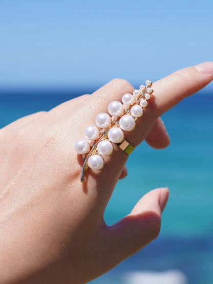 Pearl Vine Ring