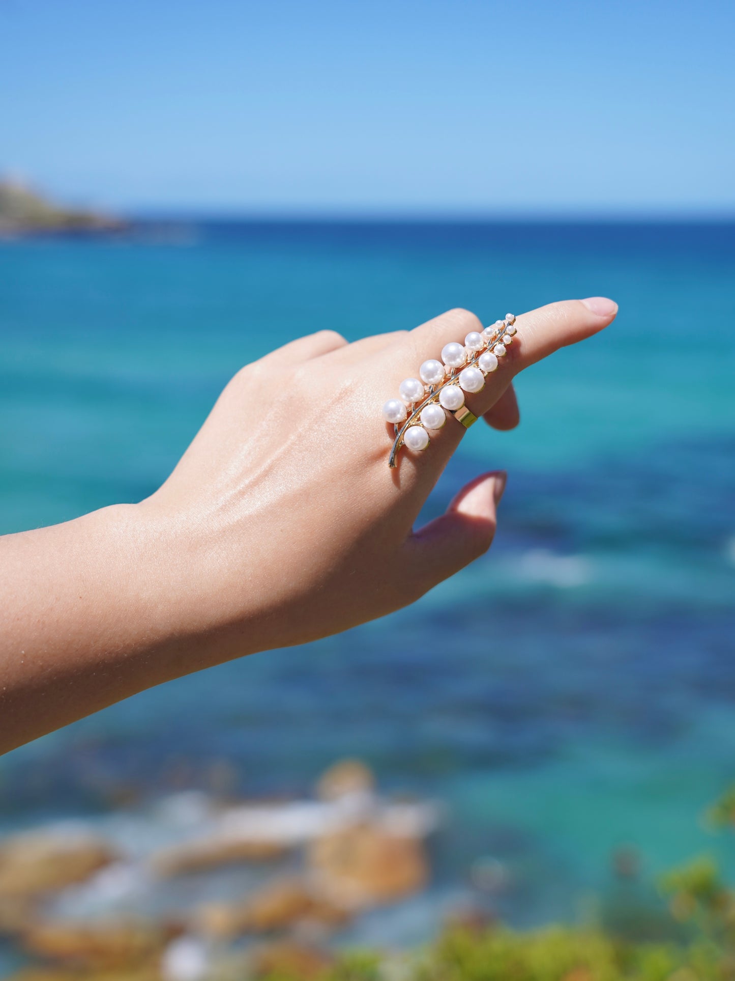 Pearl Vine Ring