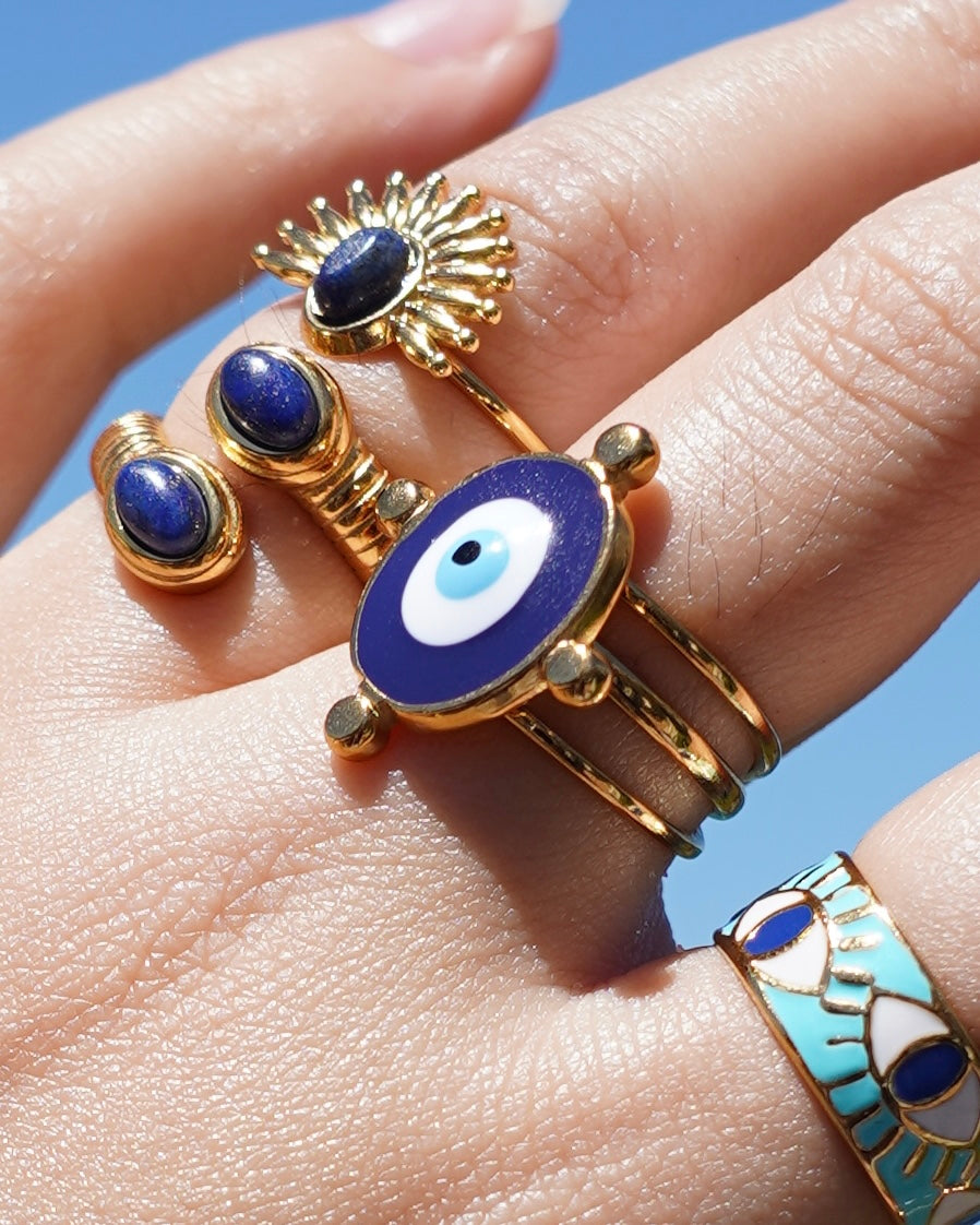 Azure Eye Ring