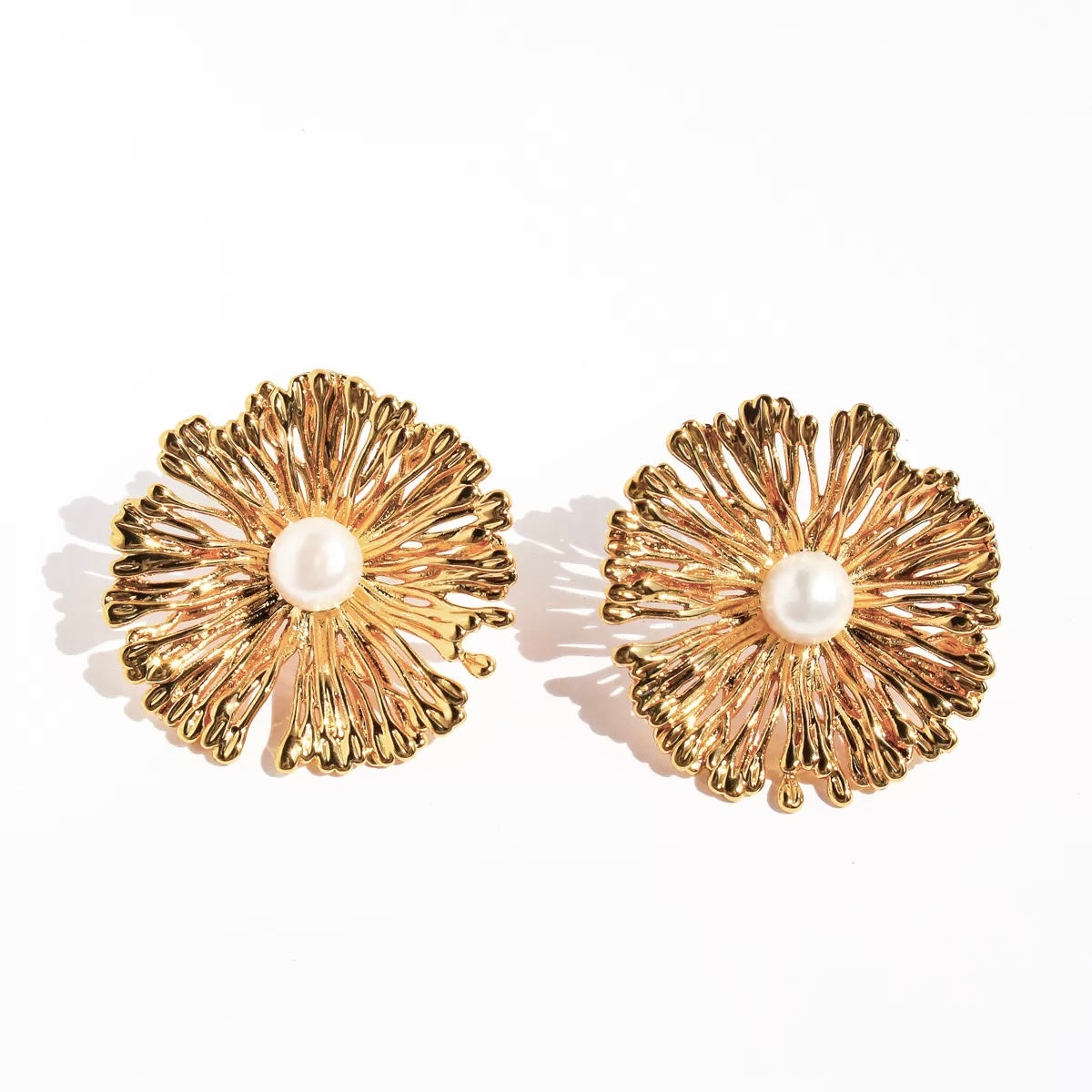 Golden Bloom Earrings