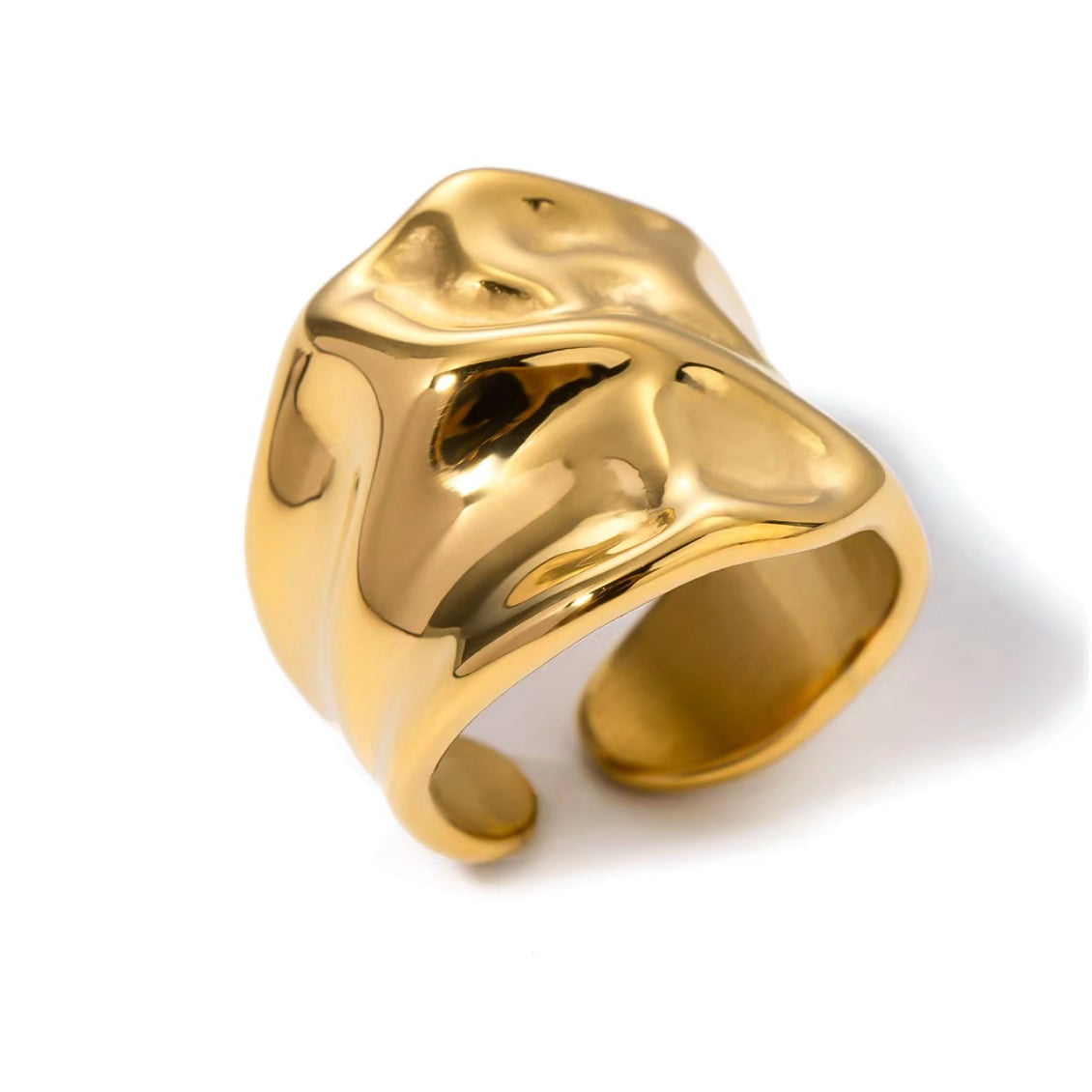 ✨ Molten Gold Ring