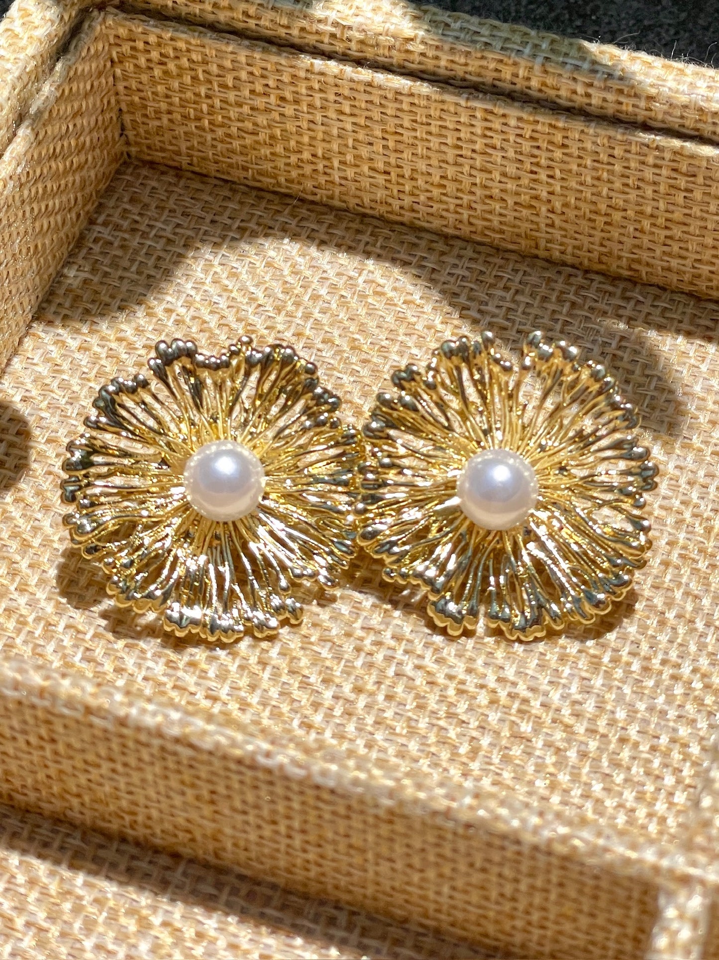 Golden Bloom Earrings