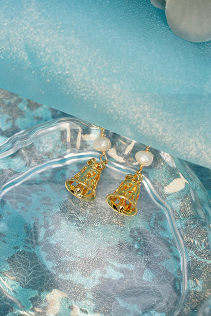 Belle Pearl Drop Earrings