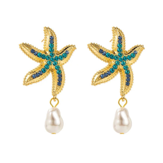 Starfall Sea Earrings